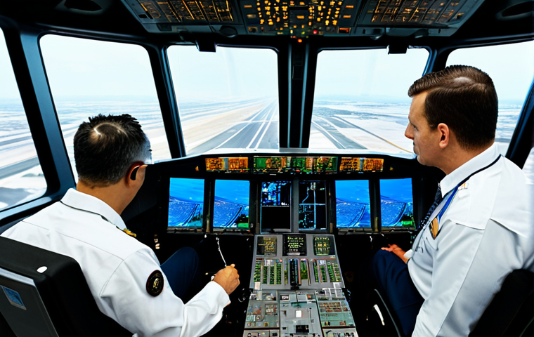 Image Prompt 1: High-Pressure Team Collaboration in Air Traffic Control**