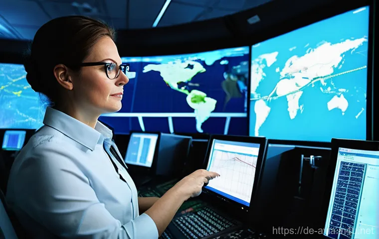 항공운항관리사 비행계획 최적화 - **Prompt 1: The Nerve Center of Flight Operations**
"An intricate, high-tech flight operations c...