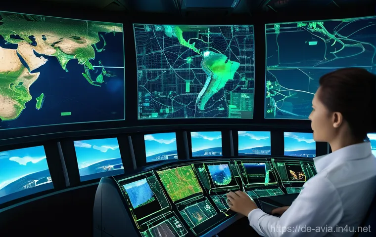 항공운항관리사 비행계획 최적화 - **Prompt 1: The Nerve Center of Flight Operations**
    "An intricate, high-tech flight operations c...